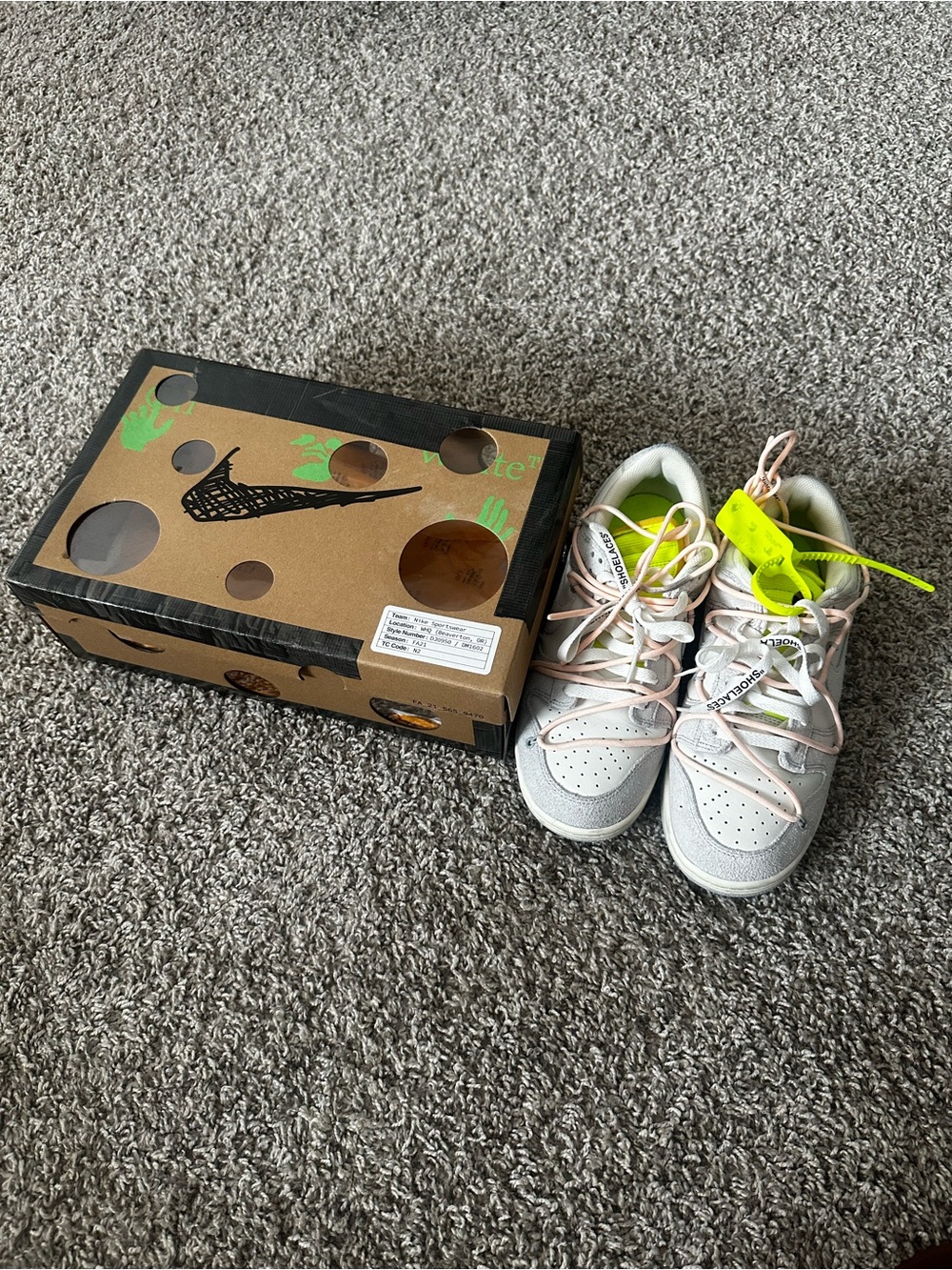 Nike Off White Dunks